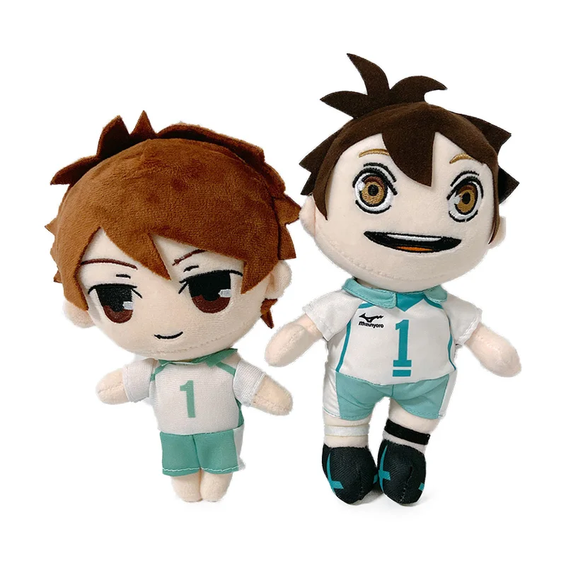 Exclusive 20cm Anime Kawaii Haikyuu Plush Toys TORU OIKAWA Hinata Shoyo Kageyama Tooru Kozume Kenma Cute Soft Stuffed Dolls