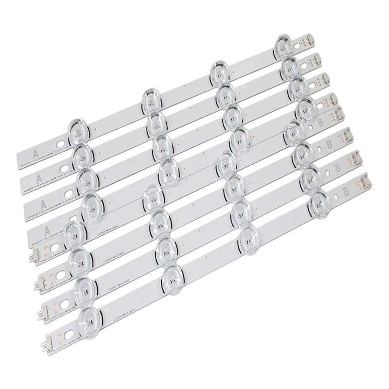 8 barres de rétroéclairage LED (4 x A + 4 x B), pour LG TV 39 pouces, innotek DRT 100% 39 "-A/B typ 4 LED 3.0mm, pièces d'occasion, nouveau, 403