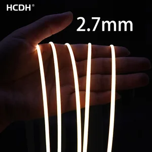2,7 mm Ultra feiner COB -LED -Streifenleuchten 480LEDS/M Flexible lineare Lichtband DIY Hintergrundbeleuchtung Rotes Diodenband 8 Hauptverkäufe lila LED -Klebeband - №7