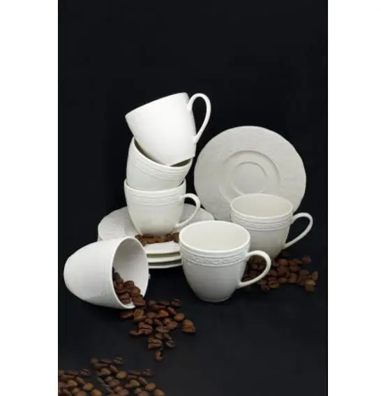 DOLBOVI Kutahya Has Porcelain Bone Spike Simple 12 Piece coffee cup Pad mug кружка coffee cup cup