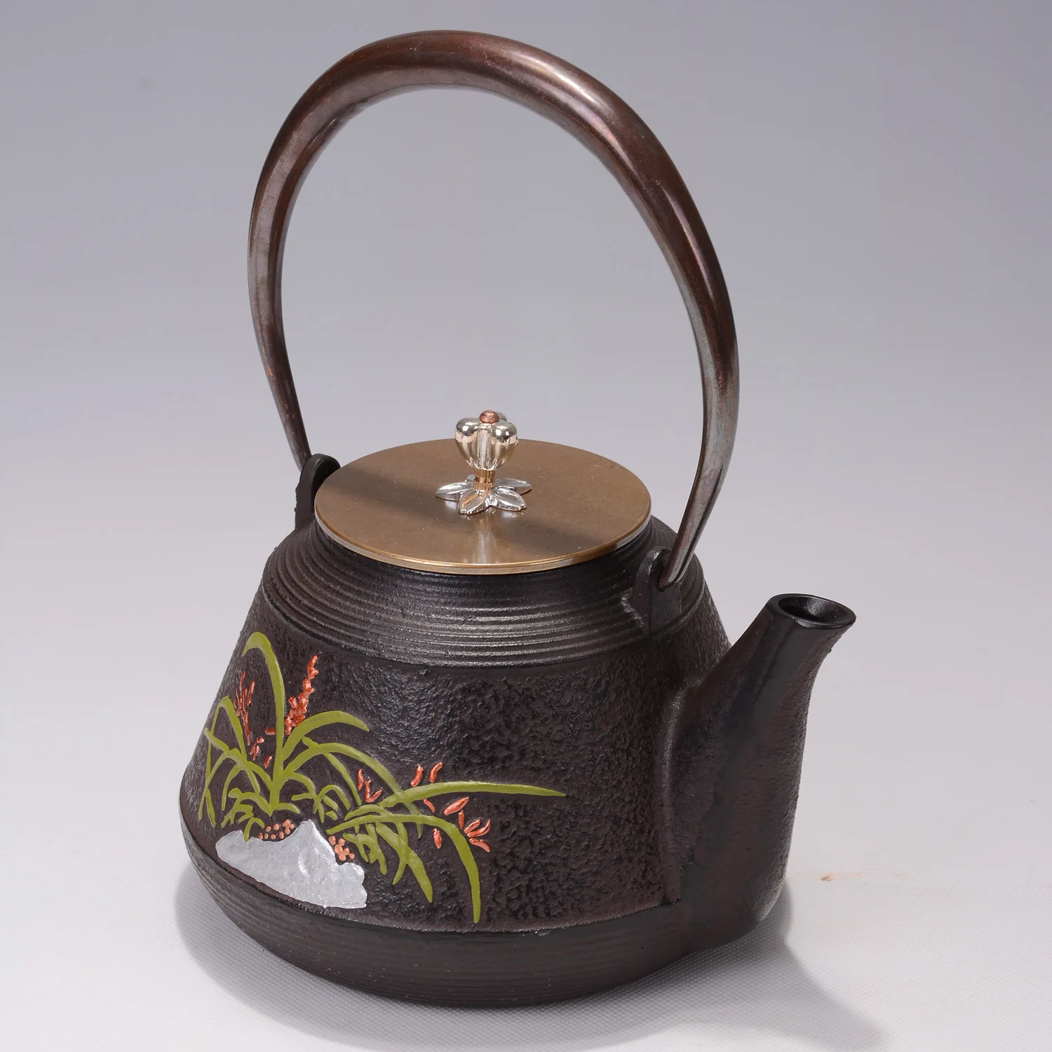 Teapot, iron teapot, hot water teapot, teapot 1200 ml water, kung fu tea set.