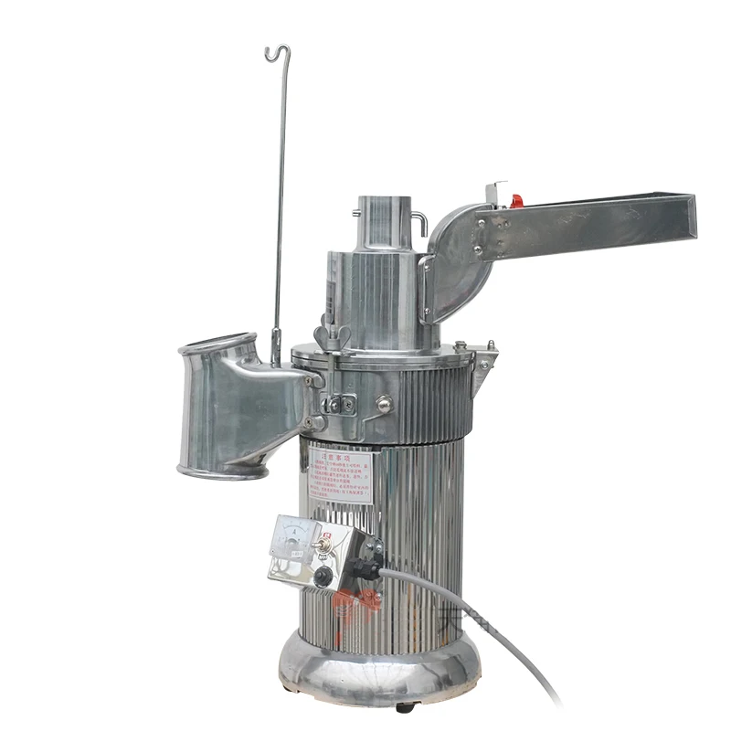 

Automatic Table-type Continuous Feeding Herb Hammer Grinder Pulverizer / herbs grinding machine 20kg/hour DF-20