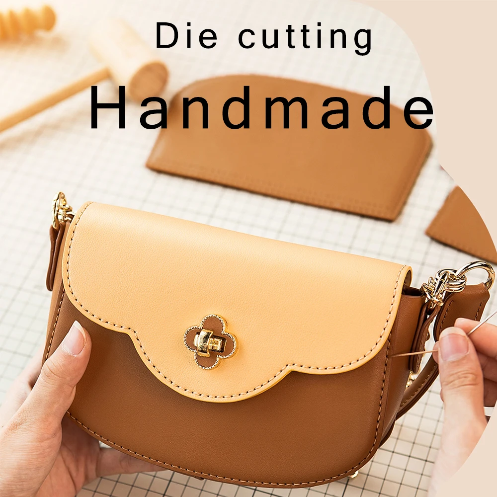 Leather Die Cutter for Handmade DIY, Storage Bag, Laser Mold, Japanese Steel, Punch Cut Mold, Wood Die for Leather Craft