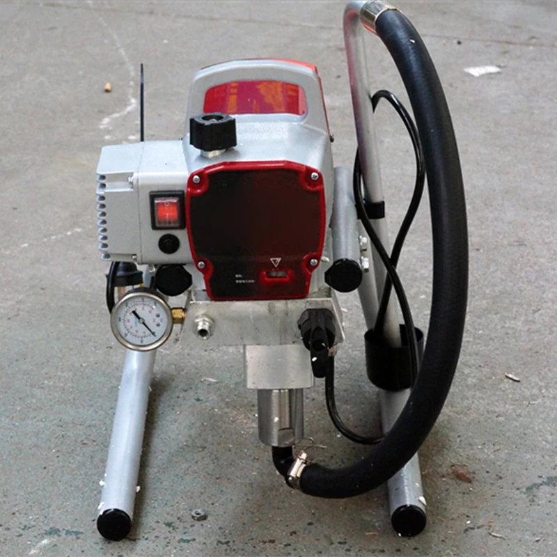 Imagem -05 - Máquina de Pulverização da Pintura da Parede do Agregado Familiar da Máquina de Pulverização da Pintura da Pintura do Látex Mal Ventilado de Alta Pressão