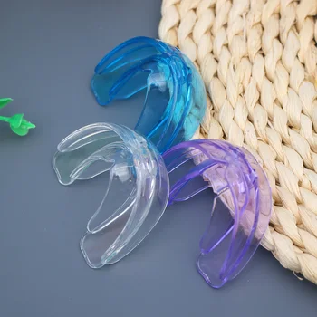 1 adet diş parantez diş ortodonti parantez aletleri silikon hizalama eğitmen diş tutucu Bruxism Guard diş tutucu