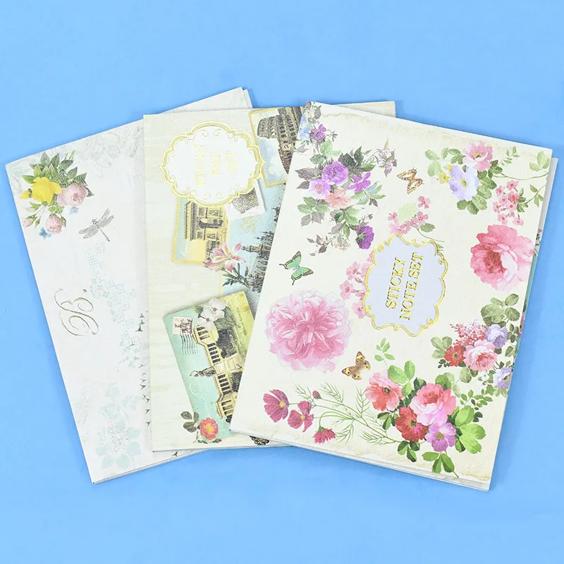 Sticky Notes Bookmark Adhesive Memo Pad  Marker Memo Sticker Paper Student office Supplies