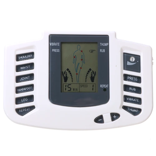 Imagen 2 del producto Masajeador de pulso de acupuntura Tens EMS, electroestimulación, Estimulador muscular eléctrico, electroestimulador, máquina de fisioterapia, 16 almohadillas