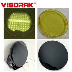 9 Inch LED Work Light Spot Flood PC Mask Protect Cover For 96W 185W 225W 378W ARB Jeep Ford Pickup Truck Offroad SUV 4wd 4x4 Car