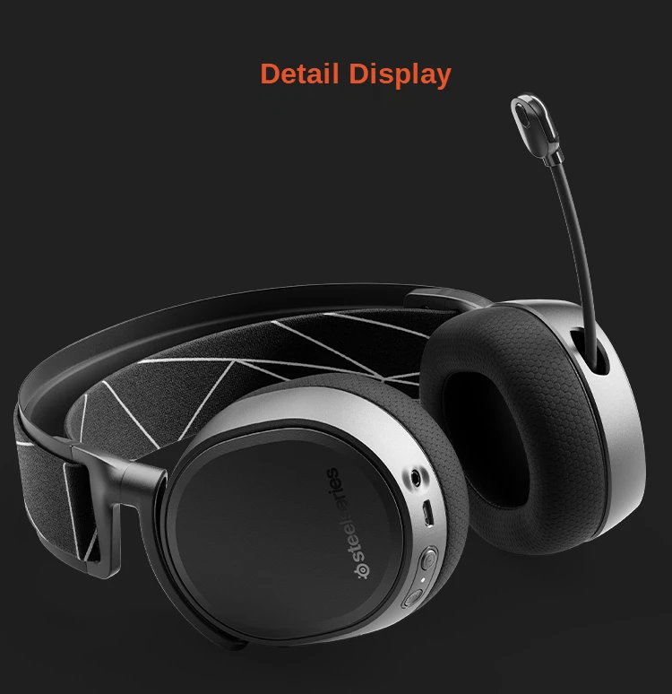SteelSeries Arctis 9 Wireless Gaming Headset Integrated 2.4