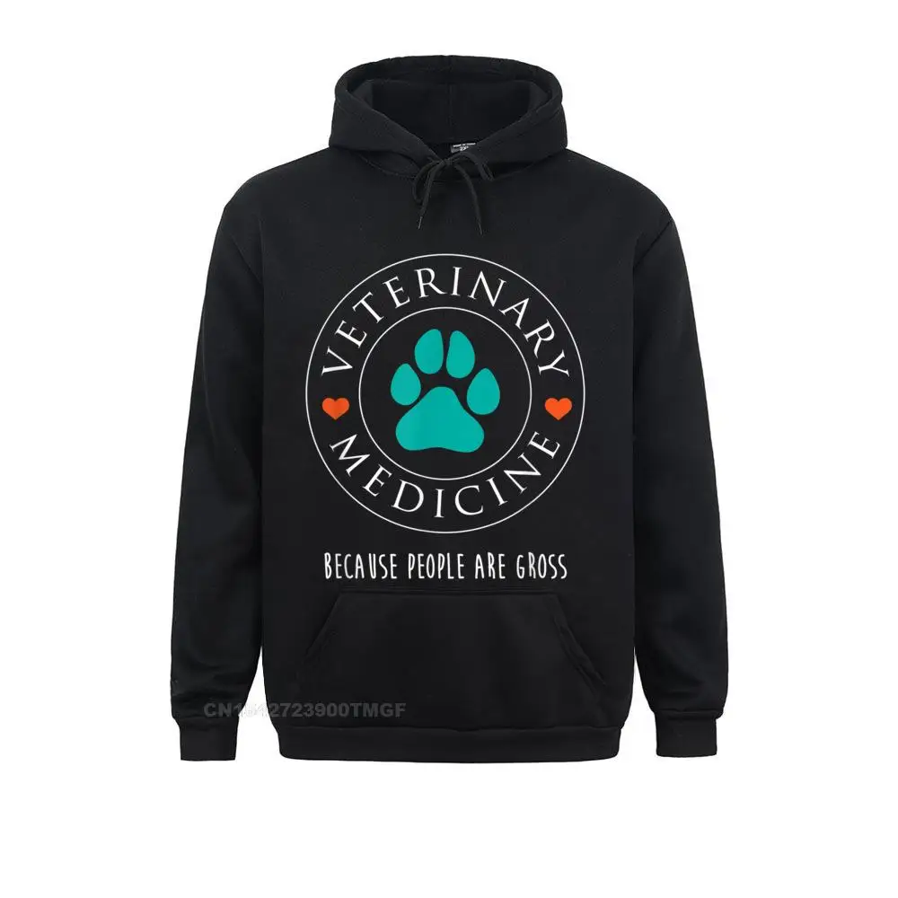 Hip Hop Veterinary Medicine People Are Gross Funny Vet Hoodie Men Faddish Mother Day Long Sleeve Hoodies Sportswears