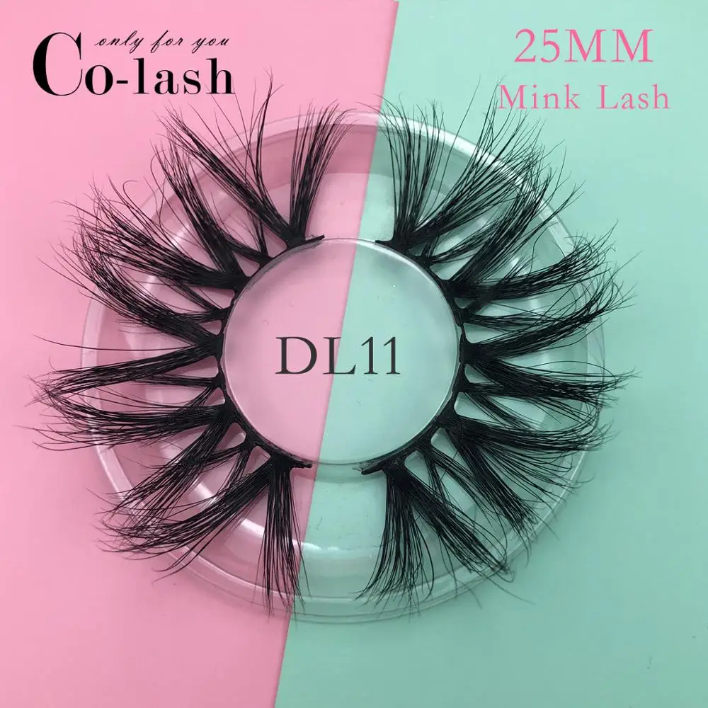 

Высококачественные ресницы Colash из натуральной норки 3D, 25 мм, ресницы, роскошная норковая полоска, индивидуальная упаковка, бумажная коробка