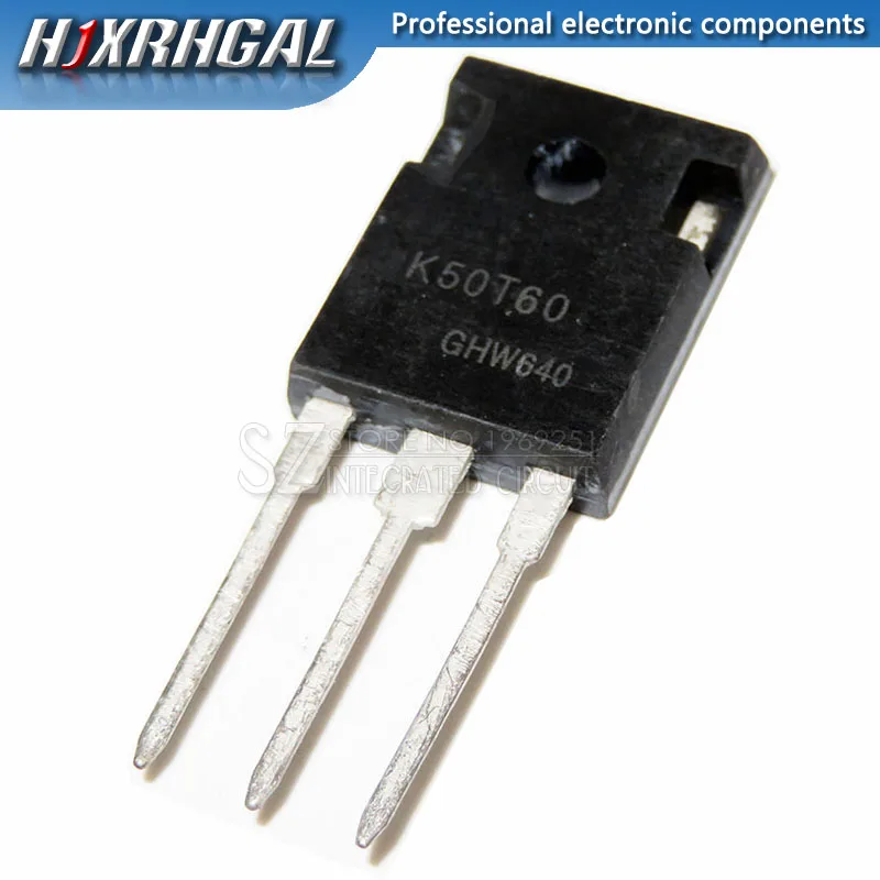 5PCS/ lot K50T60 IKW50N60T IGBT TO-247 K75T60 