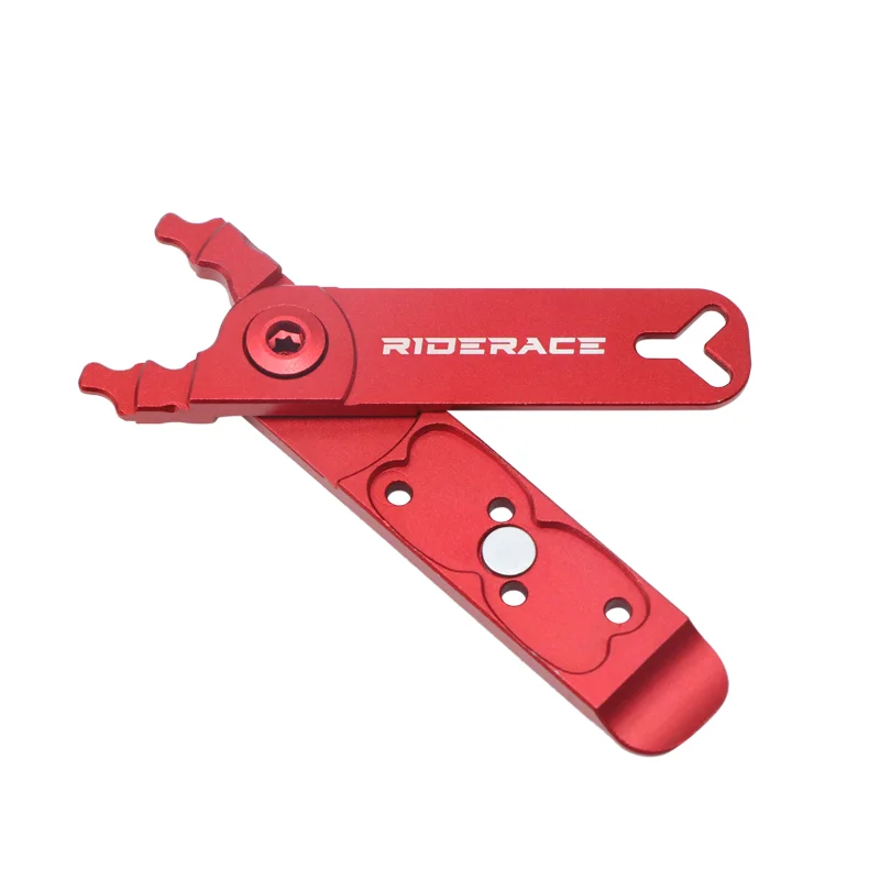 Bicicleta Chain Link Alicate, Mountain Bike Remoção Rápida, Instale Alicate, Ciclismo Chain Buckle, Abra a braçadeira perto, MTB Repair Tools