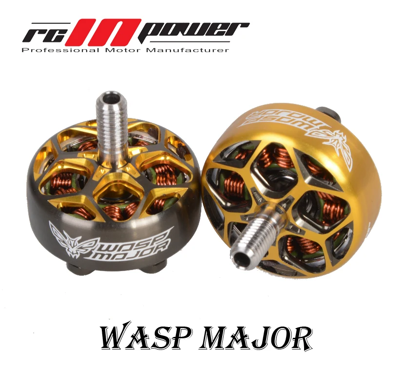 

1PCS/4PCS RCINPOWER WASP MAJOR 22.6-6.5 1860KV 2020KV 5-6S 2420KV 4-5S Lightweight Brushless Motor 30g For FPV racing Freestyle