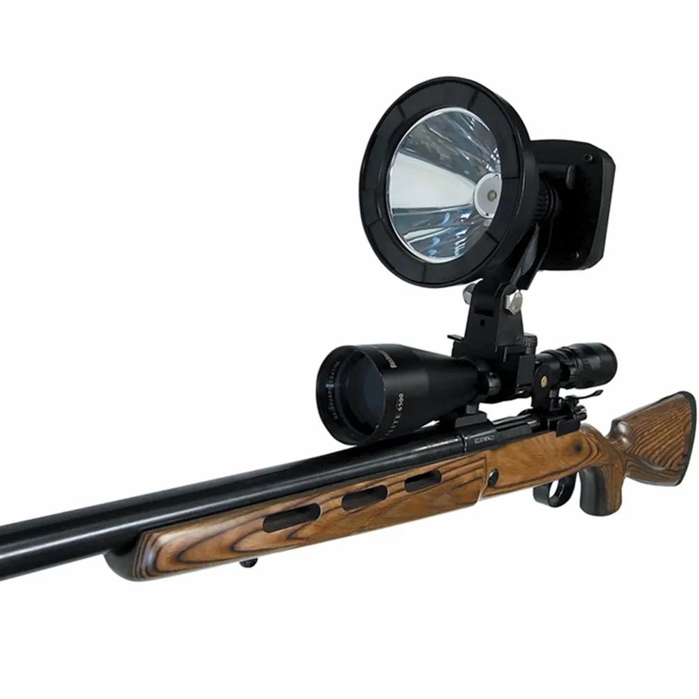 

Famous USA CREE XPL High LED 10W Scope Mounted Spotlight Ultra Bright 1200LM 5” LED Weapon Light Rechargeable LED Gun Light