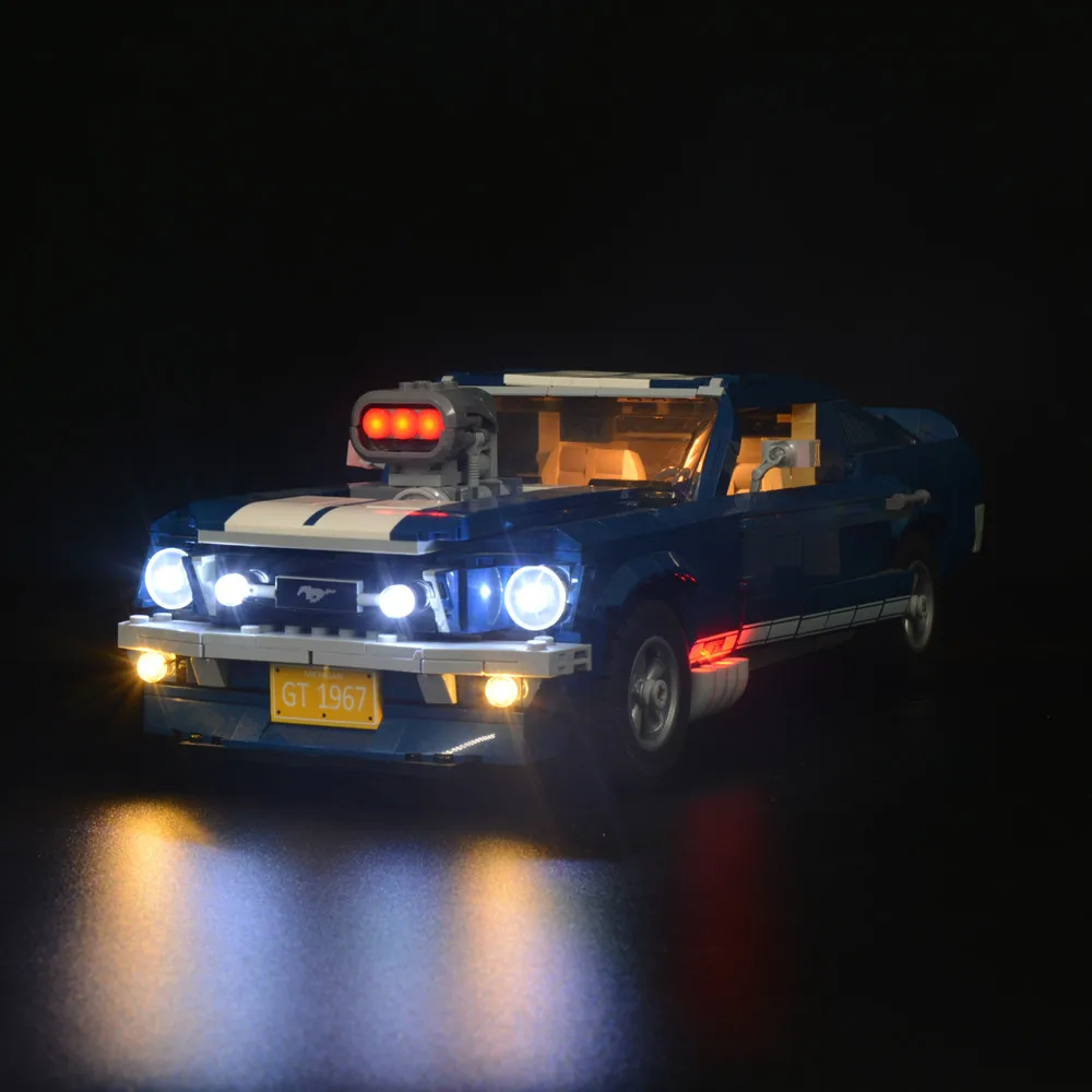 Led Light Kit For 10265 Mustang Compatible With 21047 DIY Toys Set (Not Included Building Blocks)