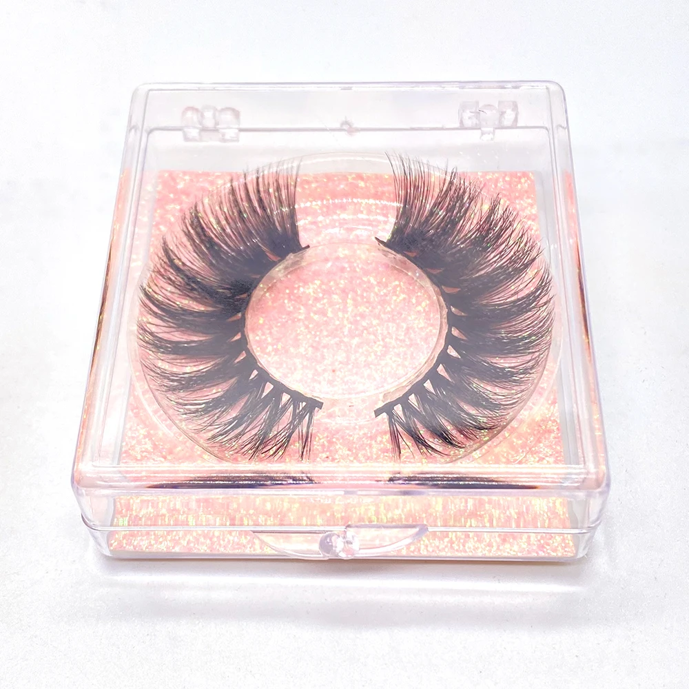 21mm 5D False Eyelashes Eye Make-Up Mink Hair Soft Hair Tips Natural Dyeing Wedding Trip Party Activities