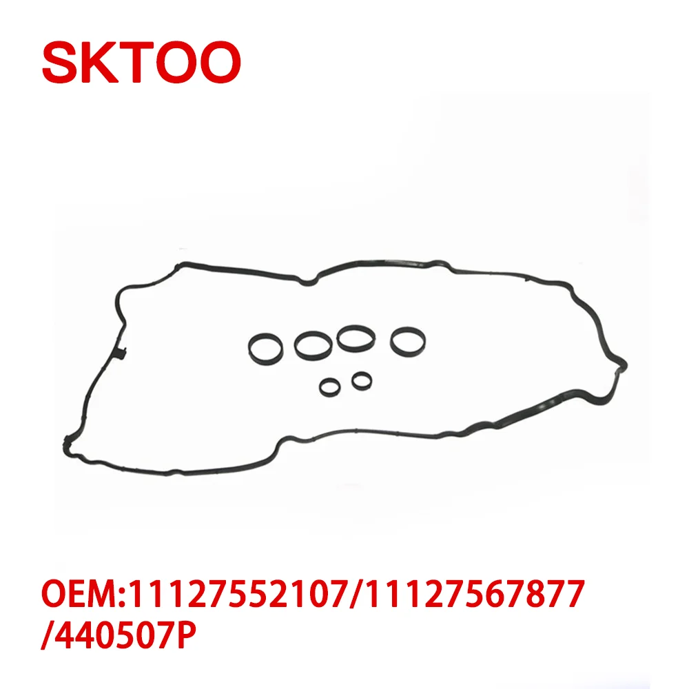 

SKTOO For Citroen Peugeot Mini/208/C3/C4/C5/C6/DS4 Valve Gasket Cover 11127552107