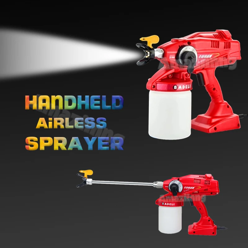 

Corded Handheld Airless Paint Sprayer Low Pressure Painting Machine 17M359 For Car House Painting Door Electric Painting Tools