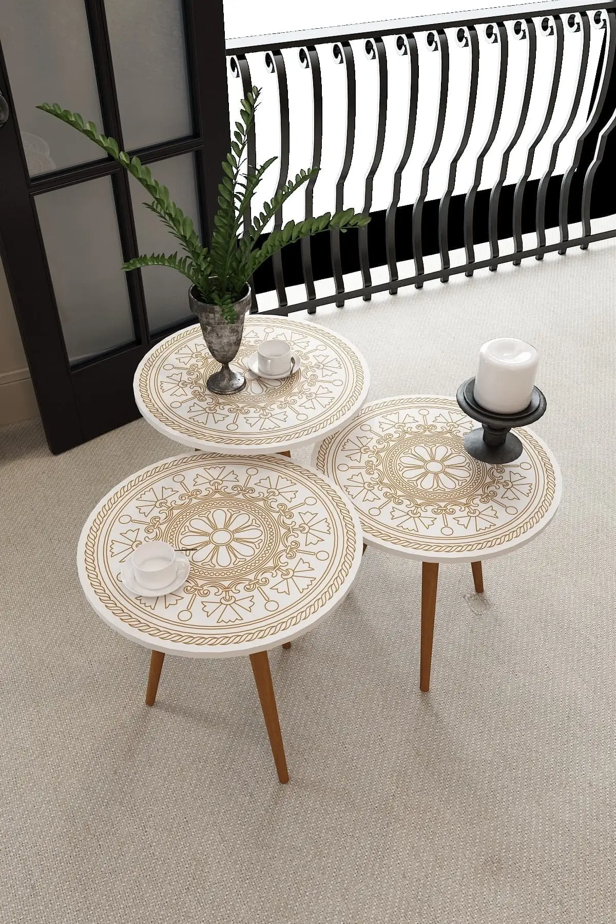 Efsun Zigon Meja Kopi Alas Kayu