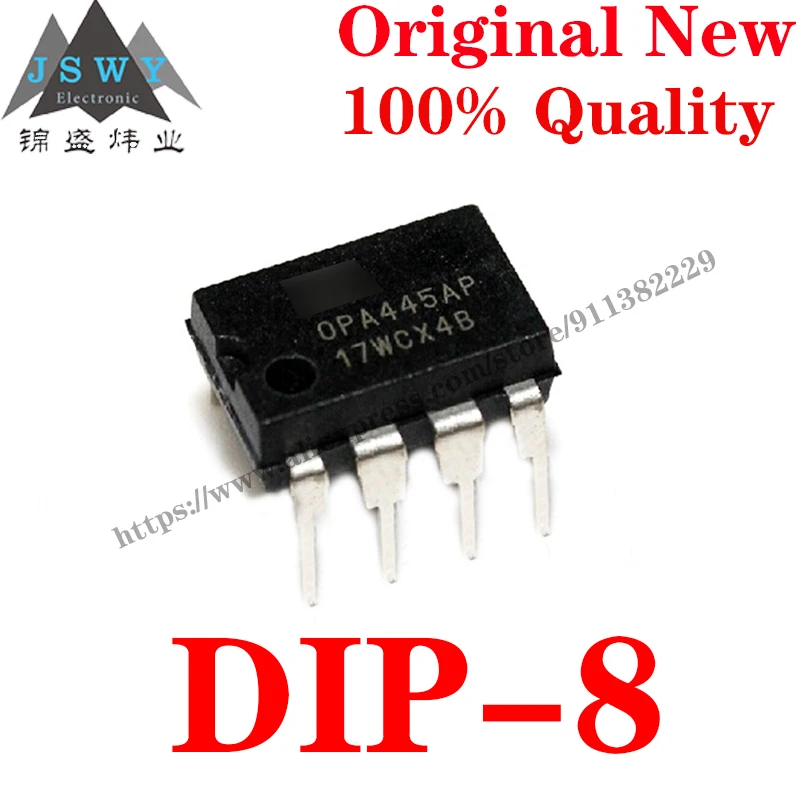 10~100 PCS OPA445AP DIP-8 Semiconductor Operational Amplifier-Op Amp IC Chip with for module arduino Free Shipping OPA445 LM