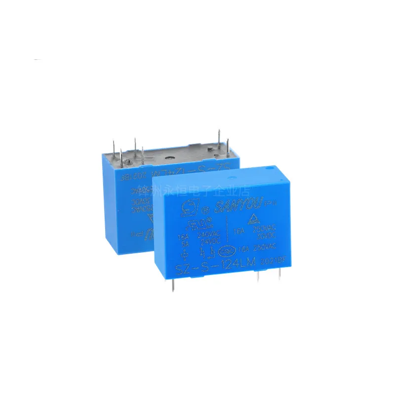 

Free Shipping 10PCS 100% NEW SZ-S-124LM Relay 16A 6PIN HRM2H-S-DC24V-A