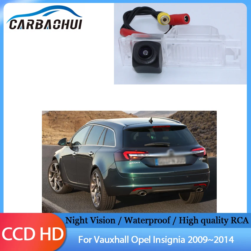 170 Degree 1280x720P HD Vehicle Rear View Camera Night Vision For Vauxhall Opel Insignia 2009 2010 2011 2012 2013 2014 Car