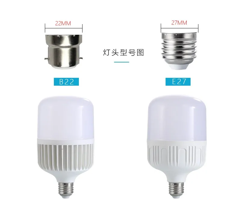 E27 E40 B22 LED energy saving light white light bulb home bedroom ceiling lamp wholesale 5W 10W 15W 20W 25W 30W 40W 50W 60W 70W