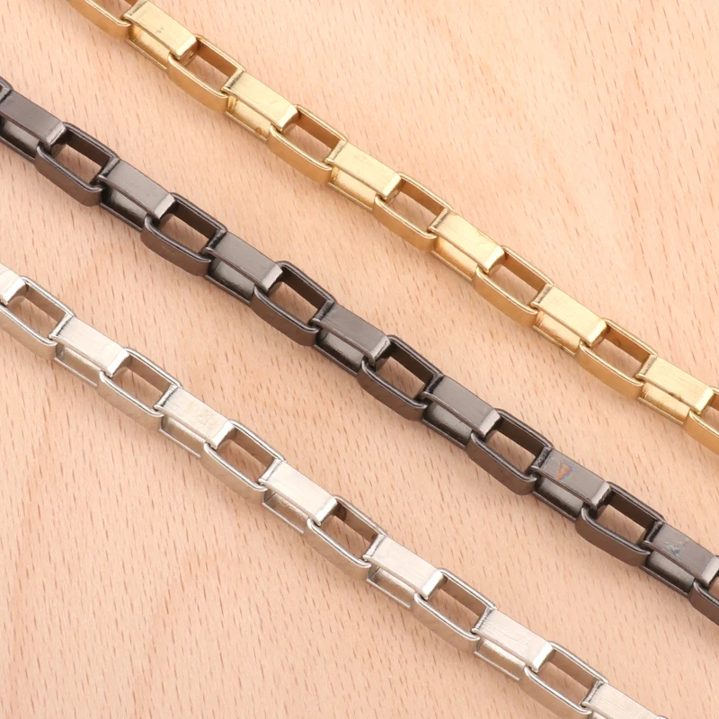 Belt Bag Strap Shoulder Bag Accessories Backpack Metal Accessory Bag Belt Bag Parts Fashion Bag Chain Bag Chain  Handbag Strap
