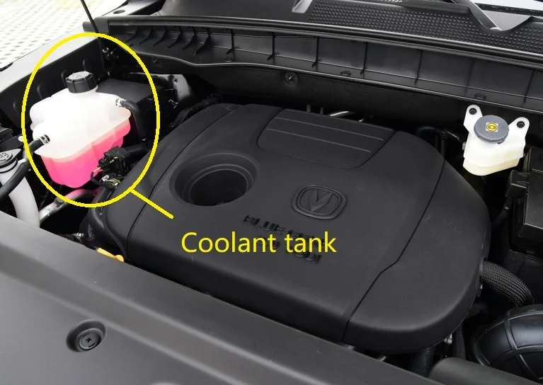 1pcs Coolant reservoir tank with cap For Chinese CHANGAN CS95 2.0T Engine SUV Auto car motor parts