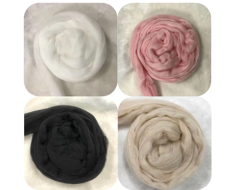 Halbach Seidenbänder Pluizige wol om te breien, bol van 50 g, breedte: 1 cm, kunstbontgaren om te knutselen, kleur: grijs