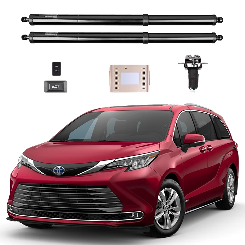 

Новинка для TOYOTA SIENNA электрическая задняя дверь Модифицированная задняя дверь модификация автомобиля автоматический подъем задние двери автомобильные запчасти