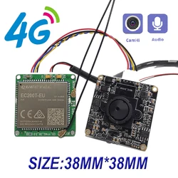 Mini 4G Pin hole Camera CCTV P2P Onvif Audio 3G 4G SIM Camera Module Chip Board Wifi Wireless IP Camera P2P For indoor camhipro