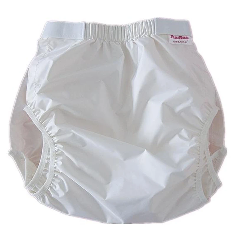 Free Shipping FUUBUU2228-YELLOW  Waterproof pants/Adult Diaper/incontinence pants /Pocket diapers