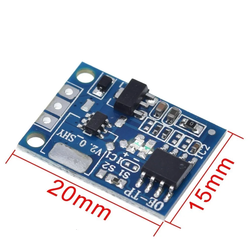 1/3 Stück OE-TP TZT kapazitiver Touch-Button-Lichtschaltermodul, digitaler Touch-Sensor, LED, stufenlose Dimmung, 10A DC 5-12V – Detail 2