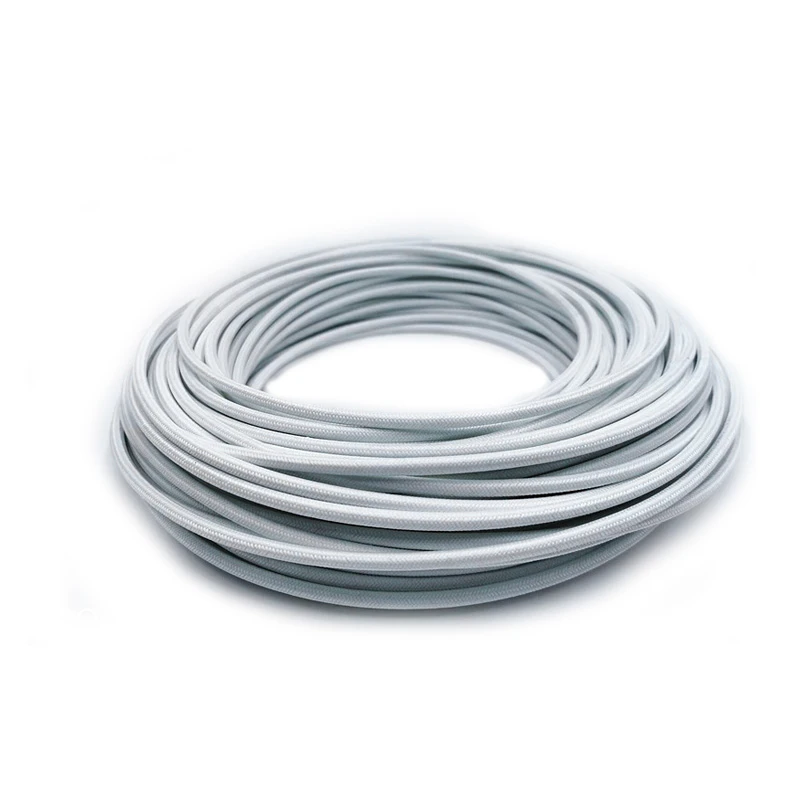 Heat Resistant 300°C Glass Fiber Braided High Temperature 0.3mm 0.5mm 0.75mm 1.0mm 1.5mm 2.5mm 4mm 6mm Silicone Wire Cable