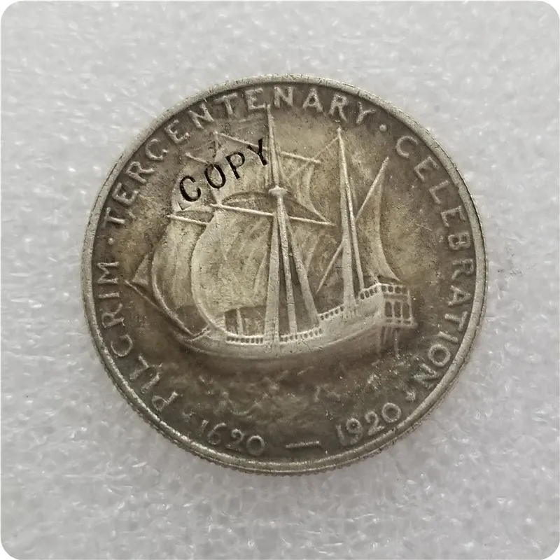 COPY REPLICA 1921 Pilgrim Commemorative Half Dollar  COIN COPY