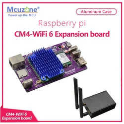 CM4 wifi6 WiFi 6E expansion board,Raspberry Pi Compute Module 4, Intel AX200 AX210 PCIe M.2 A Key