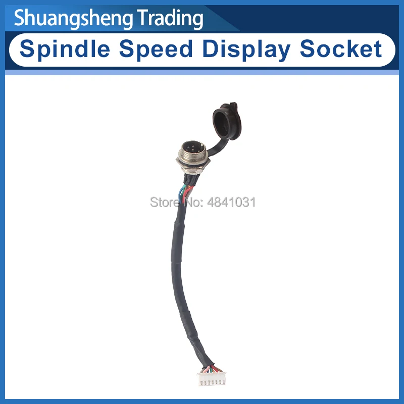 

Spindle Speed Display Socket Connector For SIEG SC2-105 JET BD-X7 SOGI M1-350S Lathe Parts