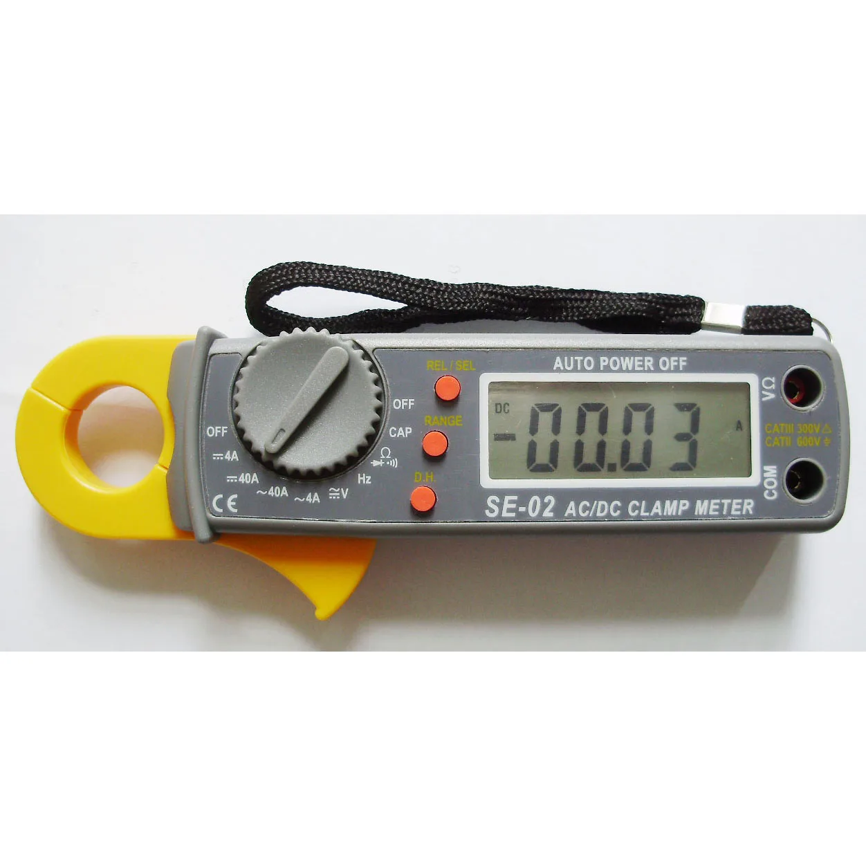 SE-02  DC/AC Clamp Meter,4A/40A