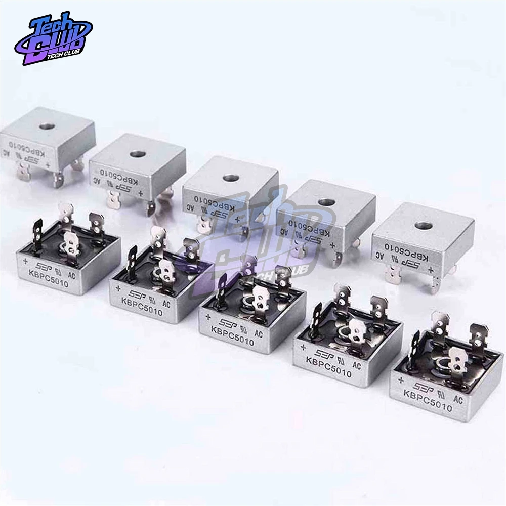 50A 1000V KBPC5010 Diode Bridge Rectifier Diode  Power Rectifier Diode Electronica Componentes