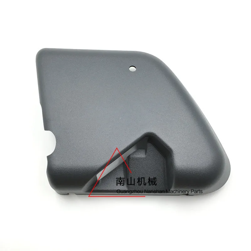 Free shipping for Excavator Komatsu pc56-7 70-8 60-8 door lock cover plate cab door lock housing door lock guard plate digger