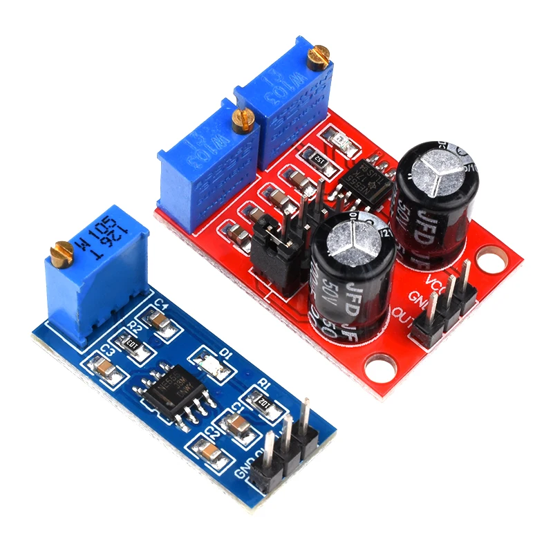 NE555 Pulse Frequency Duty Cycle Adjustable Module Square Wave 5V-12V Signal Generator