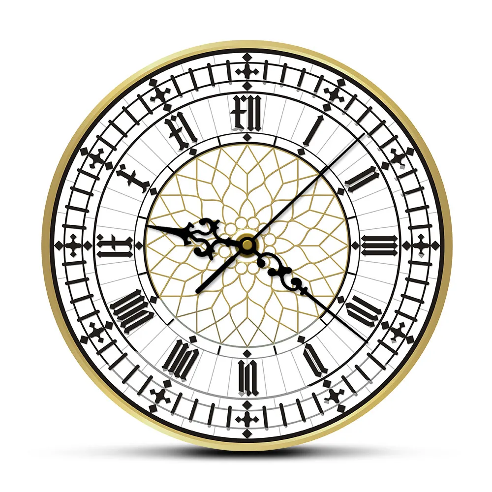 Big Ben Clock Contemporary Modern Wall Clock Retro Silent Non Ticking Wall Watch English Home Decor Great Britain London Gift