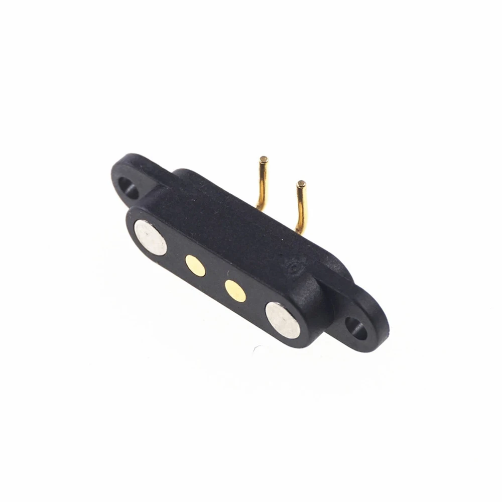 1 Sets Magnetische USB Ladekabel Männlich Weiblich PogoPin Stecker Power Lösung 2 Pin Magnete Kontakt Pad PCB Solder2,8 MM Pitch – Detail 6
