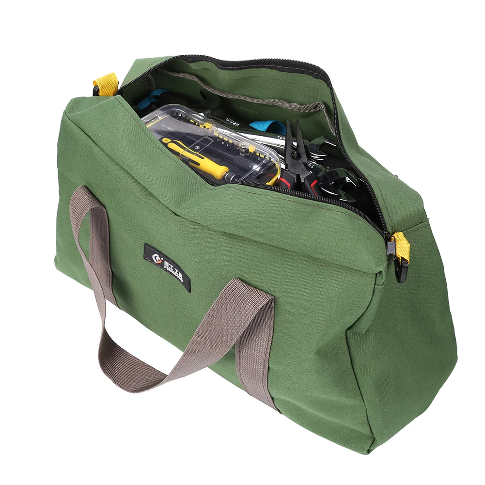 Multifunction Waterproof Oxford Canvas Carry Bag For Hand Tool Storage Portable Pliers Metal Tools Kit Parts Hardware Organizer