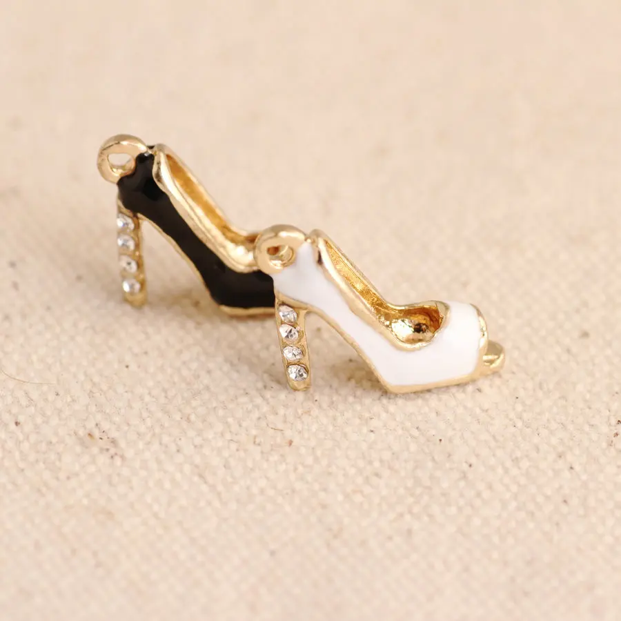 10pcs 14x16mm Shoes Charm for Jewelry Making and Crafting Fashion Earring Charm Bracelet Charms Jewelry Findings XL515