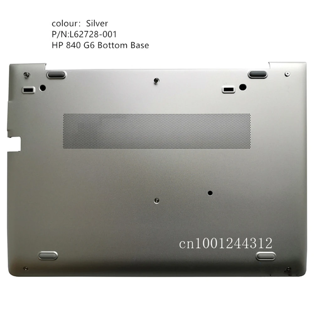 New Original For Elitebook 840 G6 Lower Bottom Base Case Cover Silver L62728-001