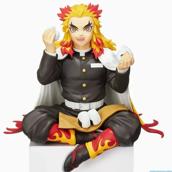 anime Demon Slayer Kimetsu no Yaiba  Noodle Stopper  Rengoku Kyoujurou  PVC figure  model toy