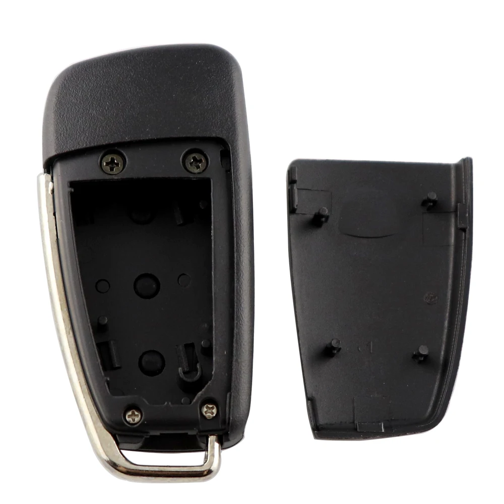 YIQIXIN No Blade Remote Car Key Shell Cover For Audi A6L TT A3 A8 A2 A4 A5 A6 S LINE RS S1 S3 S4 S5 Q3 Q5 Q7 C6 B6 B7 3 Button